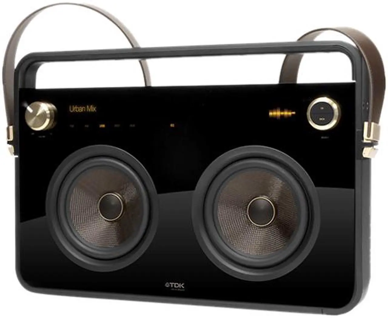 Alt view image 2 of 4 - TDK TP6802BLK 2 Speaker Boombox