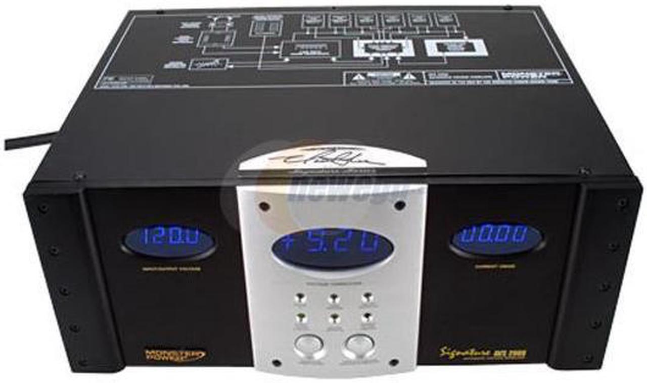 Alt view image 2 of 3 - MONSTER MP AVS 2000 SS Signature Series Automatic Voltage Stabilizer