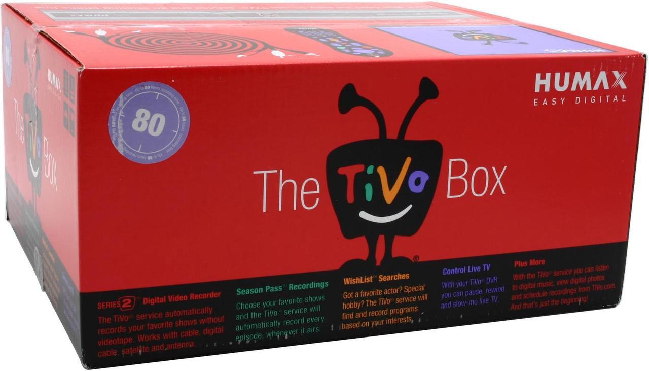 Alt view image 9 of 9 - Humax T800 80 Hours TiVo Series2 Digital Video Recorder