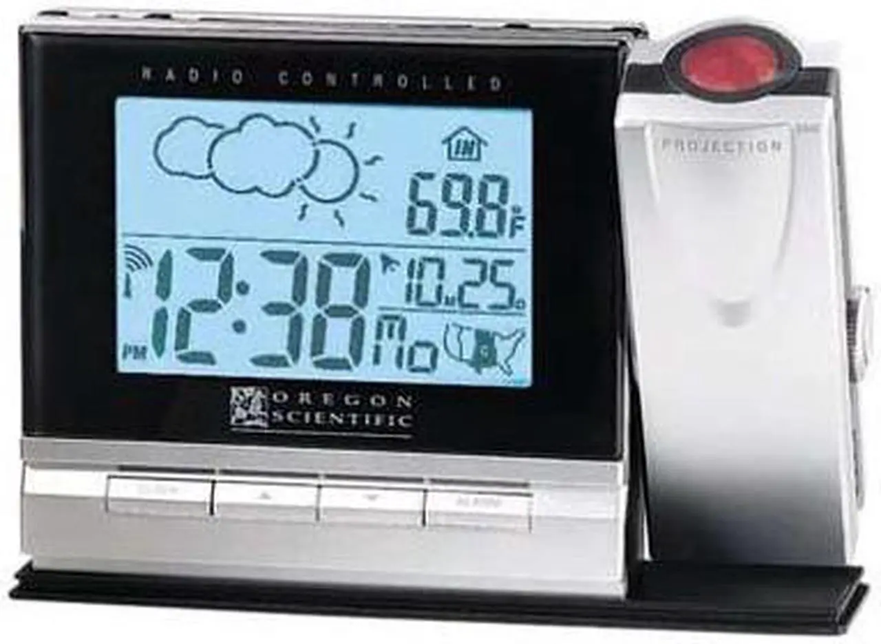 Main image of Oregon Scientific BAR338PA Projection Clock With Weather Forecaster