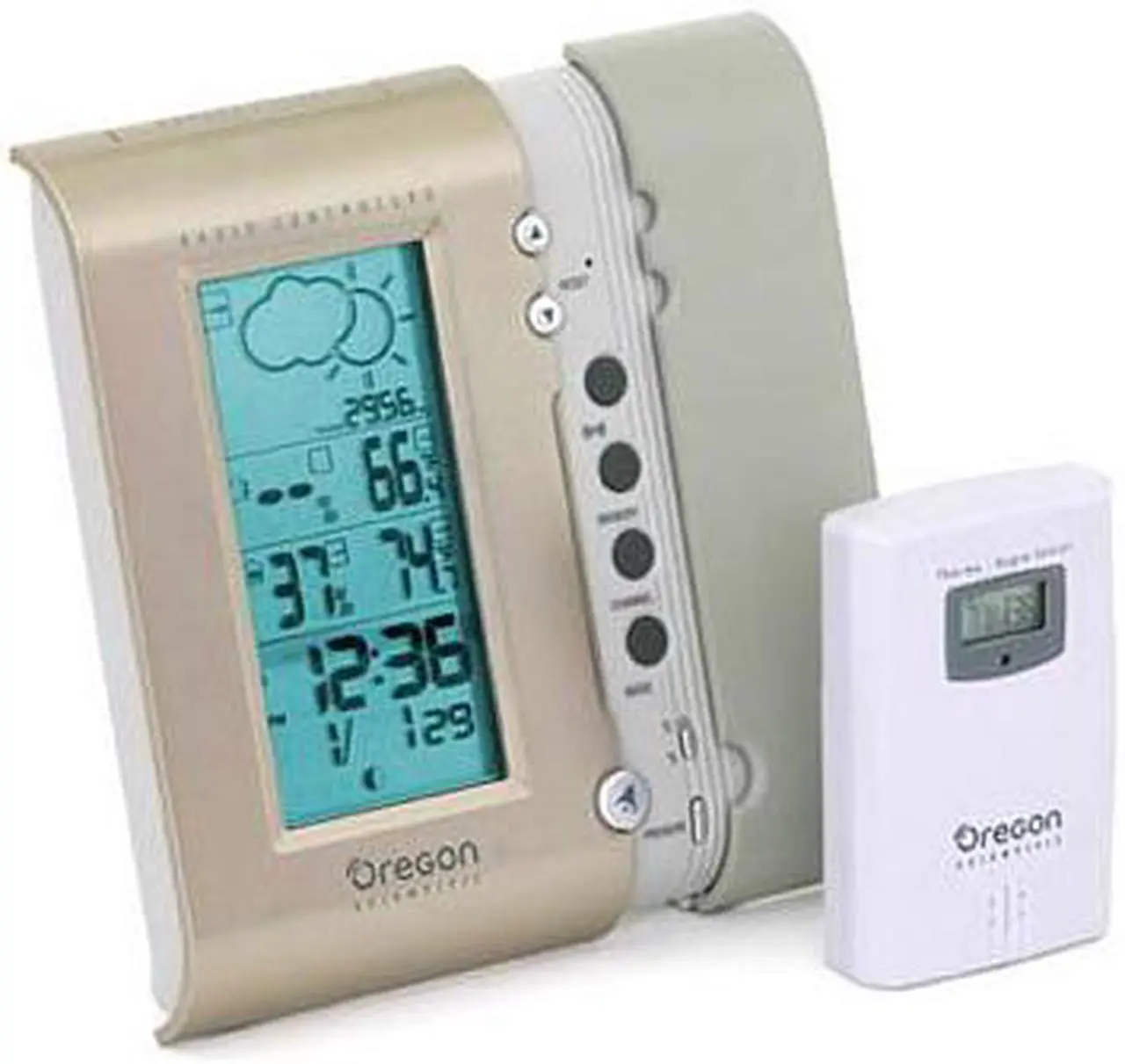Main image of Oregon Scientific BAR609HGA Weather Station with UV Sensor & Self-Setting Clock