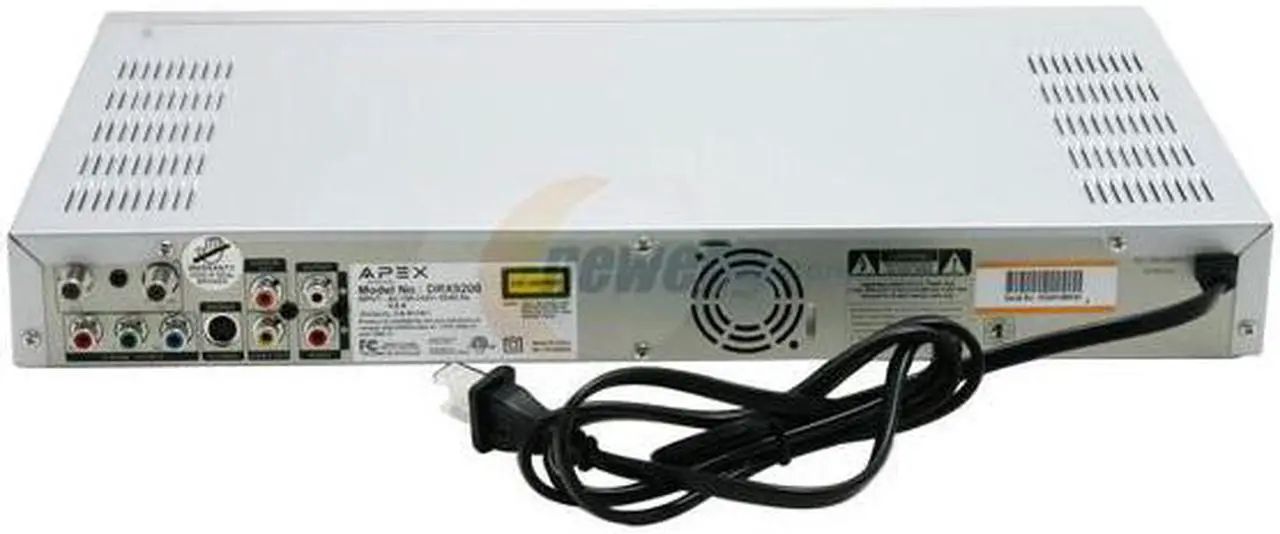 Alt view image 4 of 8 - APEX Digital DVD Recorder DRX-9200