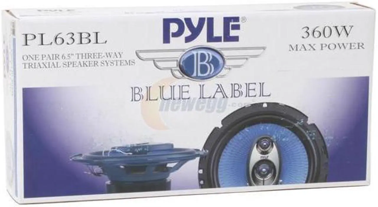 Alt view image 5 of 5 - PYLE 6.5" 360 Watts Peak Power 3-Way Speaker