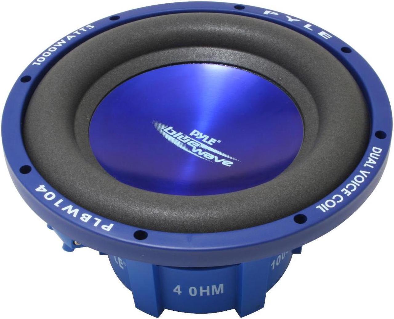Main image of PYLE Blue Wave PLBW104 Dual 10" 1000W Voice Coil Car Subwoofer