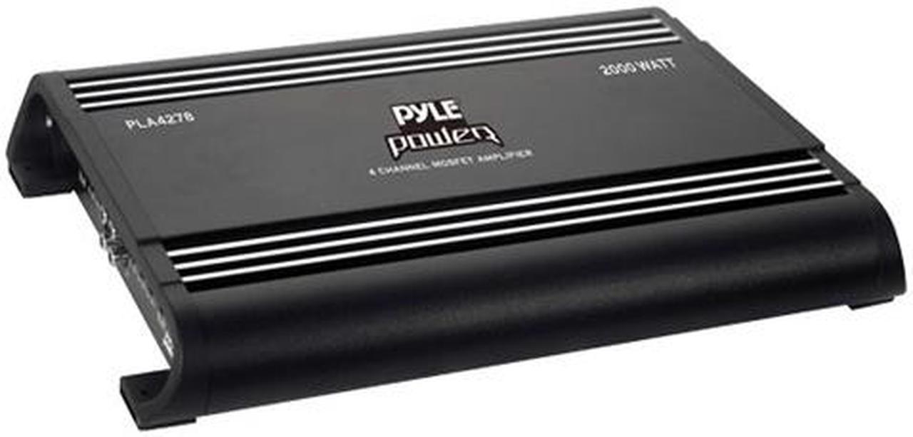 Main image of Pyle PLA4278 2000W 4-Channel Bridgeable Mosfet Car Amplifier + 4 Gauge Amp Kit
