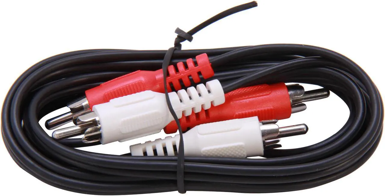 Alt view image 2 of 3 - C2G 40464 Value Series RCA Stereo Audio Cable, Black (6 Feet, 1.82 Meters)