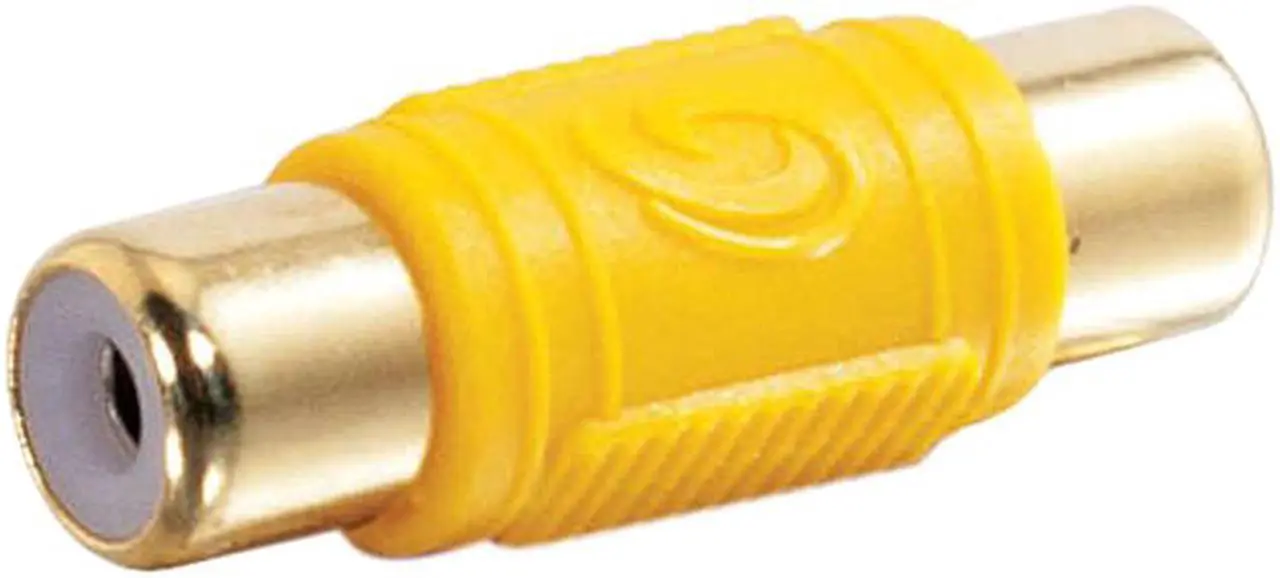 Main image of C2G 29507 75 Ohm RCA Video Coupler - Yellow