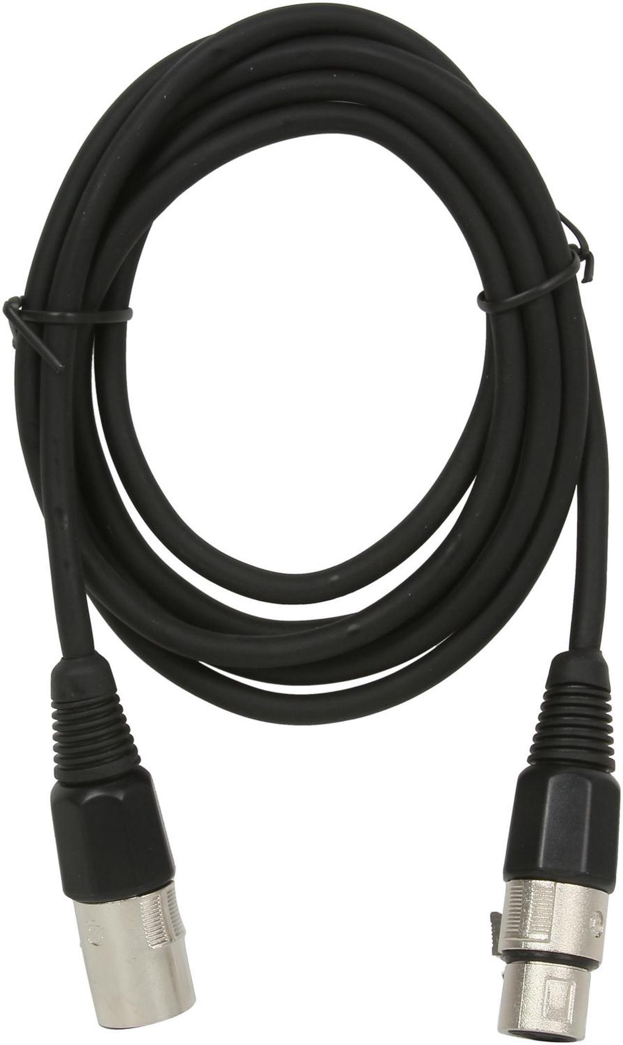 Alt view image 2 of 3 - C2G 40059 Pro-Audio XLR Male to XLR Female Cable, Black (6 Feet, 1.82 Meters)