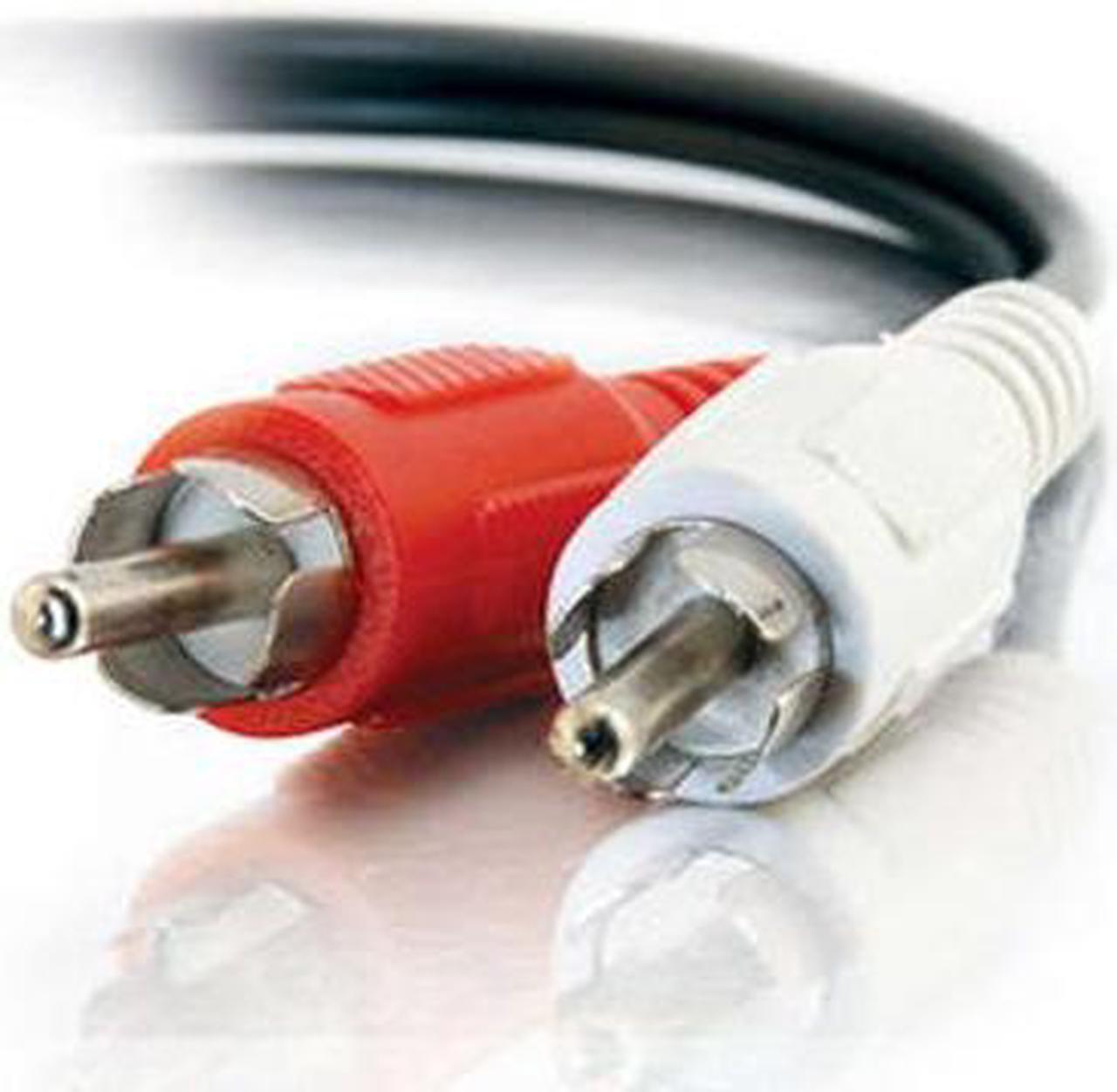 Alt view image 2 of 2 - C2G 40463 Value Series RCA Stereo Audio Cable, Black (3 Feet, 0.91 Meters)