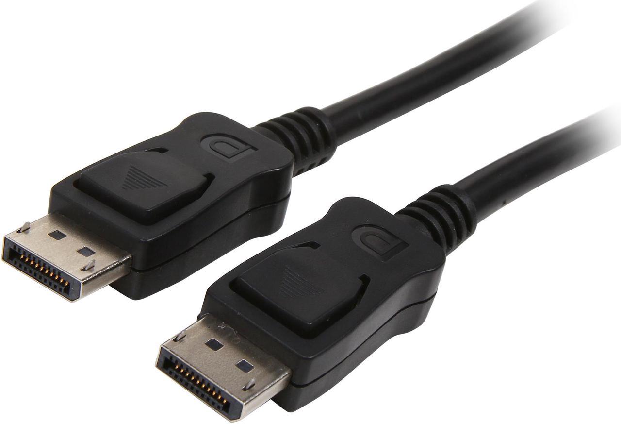 StarTech.com DISPLPORT10L DisplayPort Cable - 10 ft / 3m - with Latches - 4K DisplayPort to DisplayPort Cable - DP Cable - DisplayPort 1.2 Cable