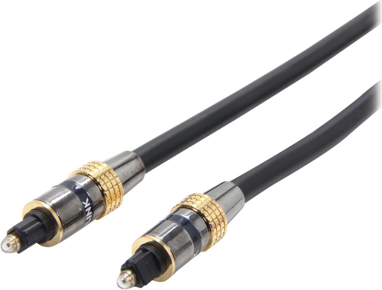 StarTech.com Model TOSLINK20 20 ft. Premium Toslink Digital Optical SPDIF Audio Cable Male to Male