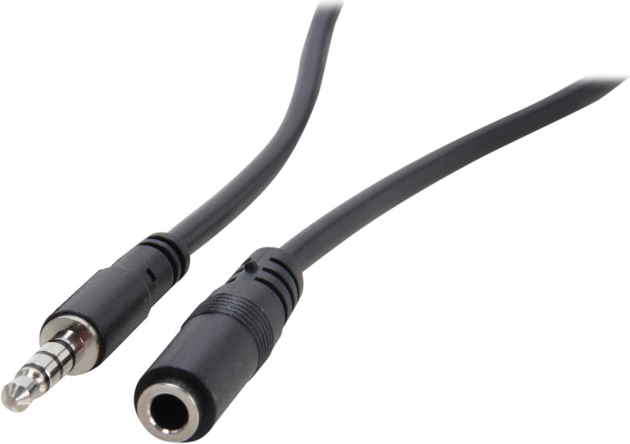 StarTech.com MUHSMF2M 3.5mm 4 Position TRRS Headset Extension Cable Male to Female