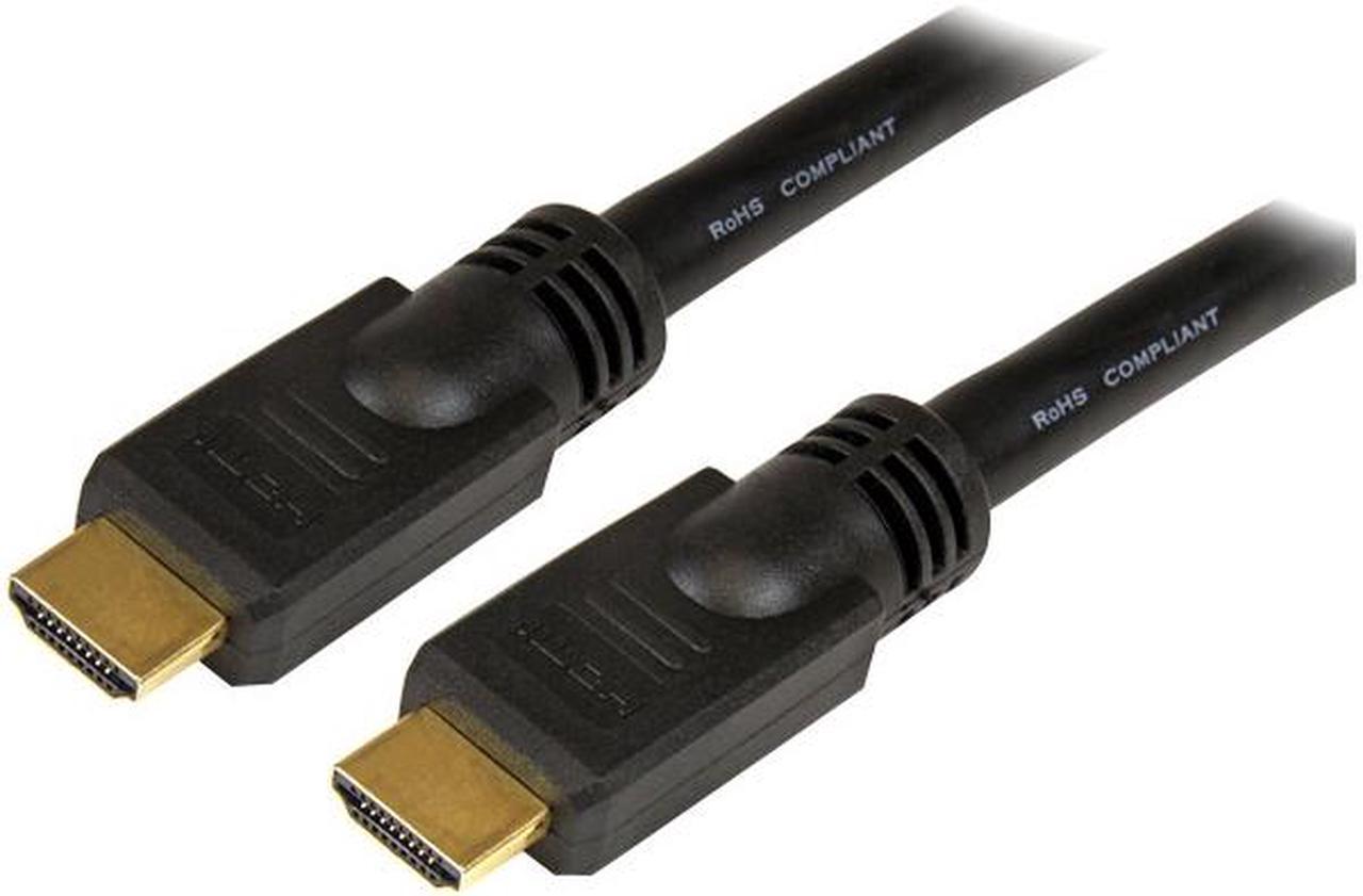 StarTech.com HDMM45 45 ft High Speed HDMI Cable M/M - 4K @ 30Hz - No Signal Booster Required - HDMI to HDMI - Audio/Video - Gold-Plated