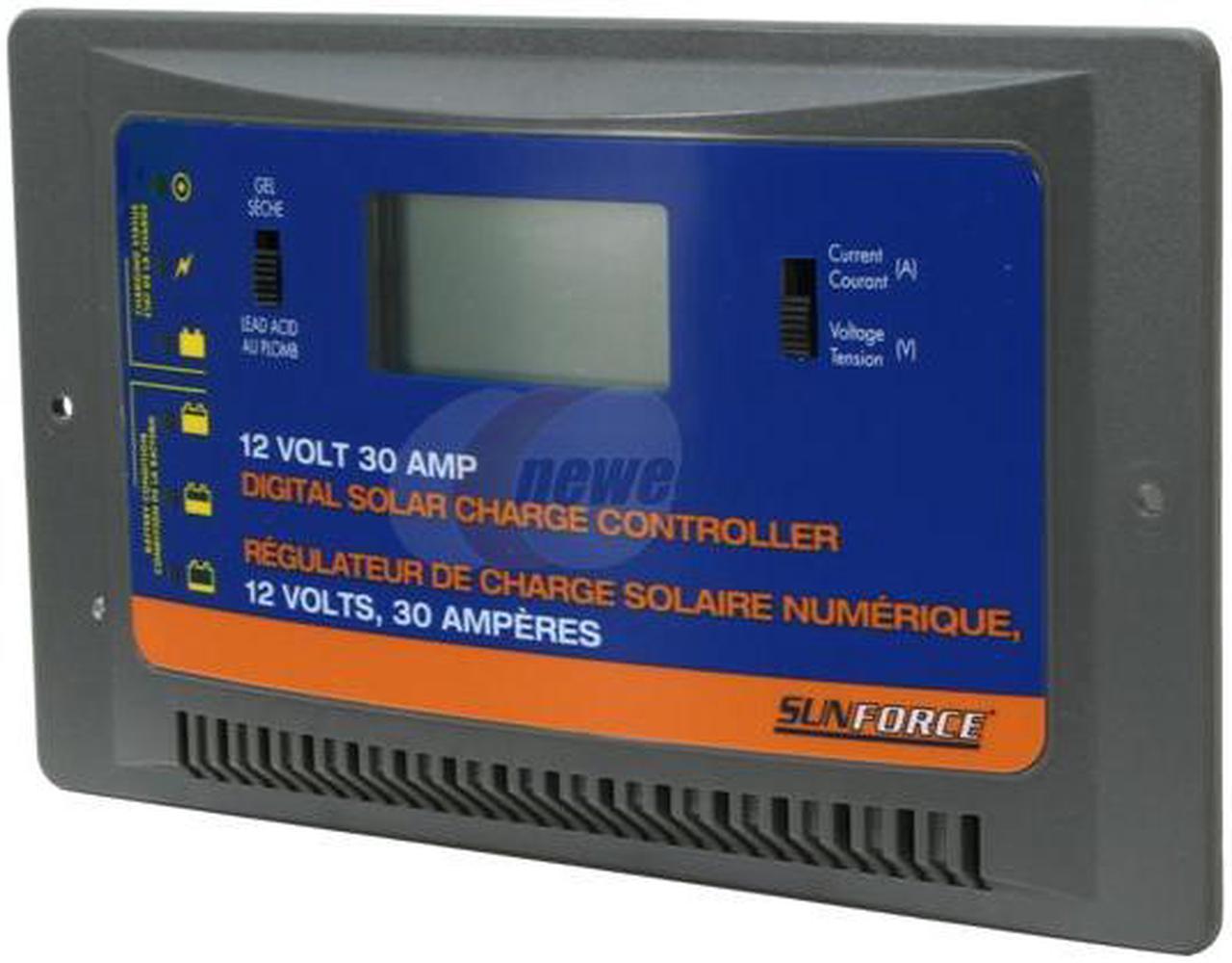 Sunforce 60032 30 Amp Digital Charge Controller