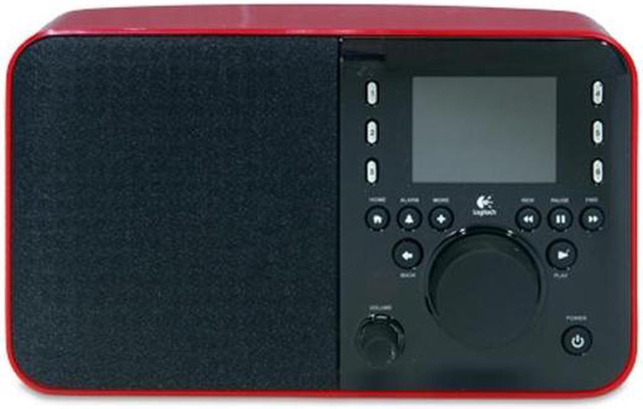 Alt view image 2 of 9 - Logitech Squeezebox Radio Network Audio Player - Red 930-000097