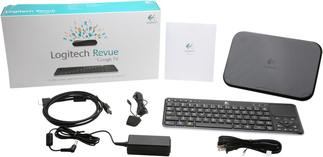 Alt view image 7 of 7 - Logitech Revue With Google TV