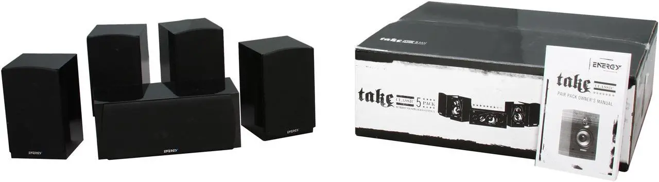 Alt view image 8 of 8 - Energy Take 5 Pack 5 CH Home Theater Speaker System