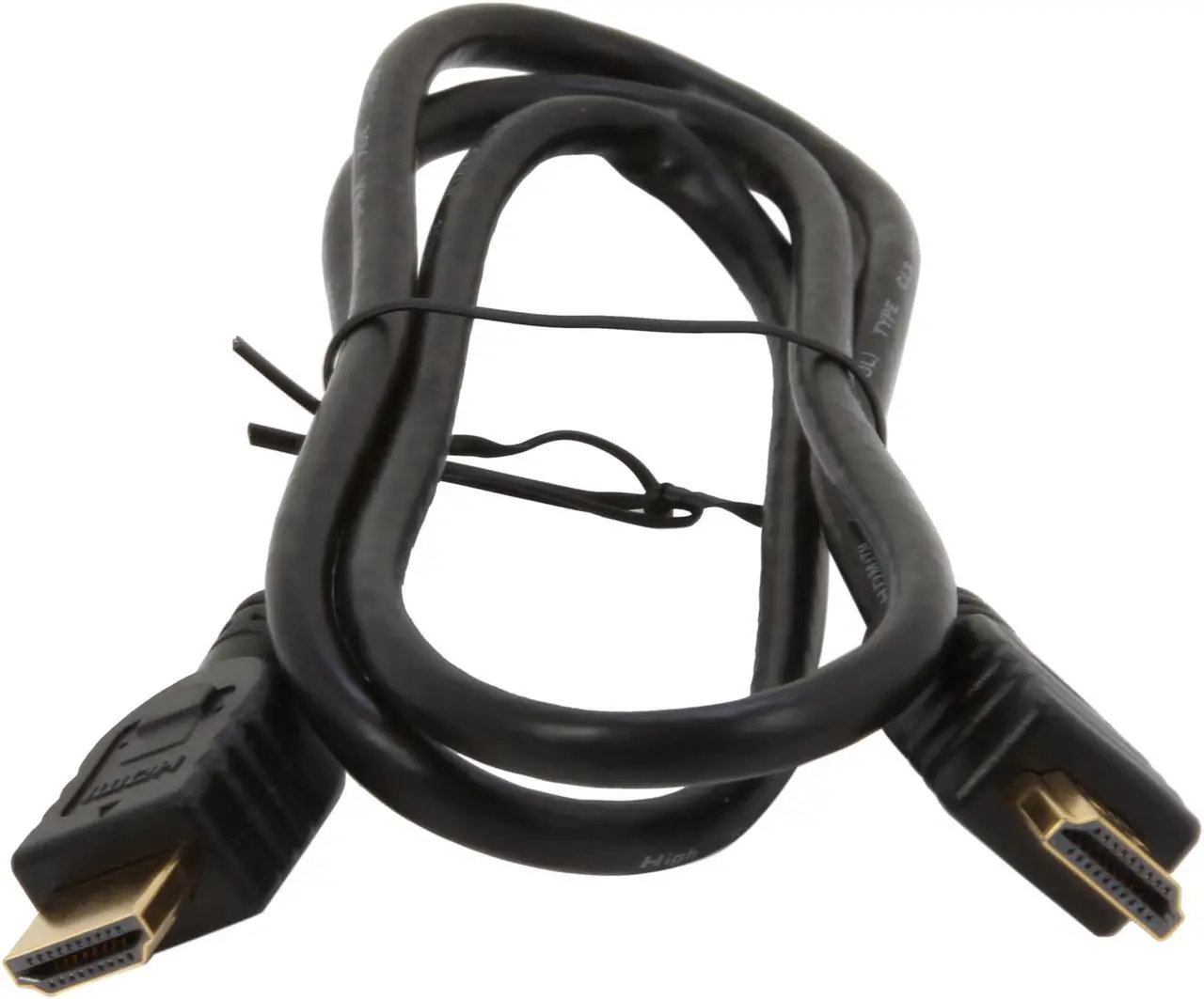 Alt view image 2 of 3 - BYTECC HM30-3 3 ft. Black High Speed HDMI® Cable Male to Male