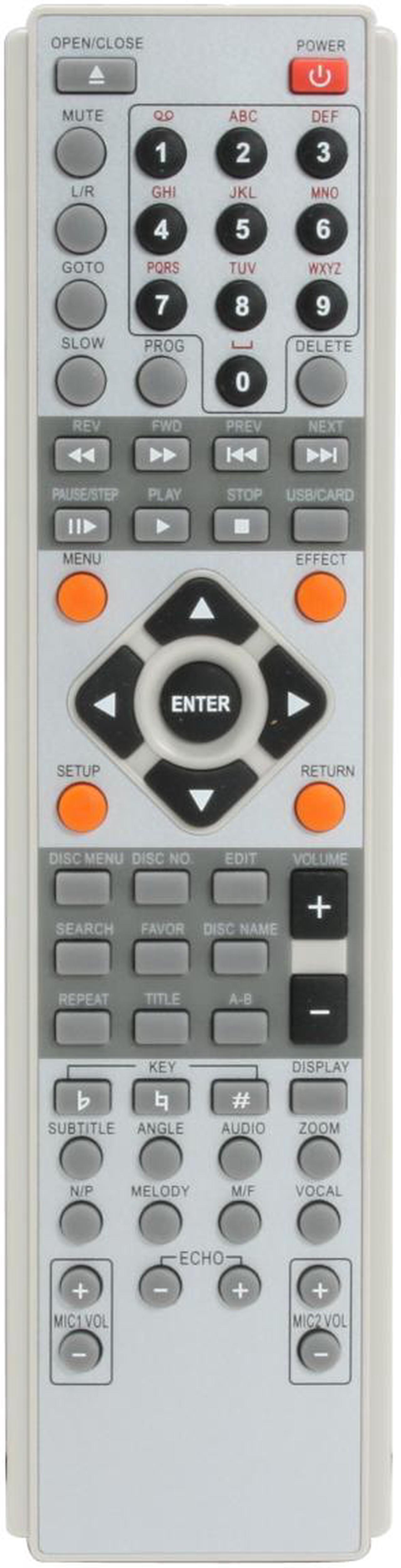 Alt view image 12 of 15 - Acesonic DGX-400 400-Disc DVD Karaoke Magic Changer