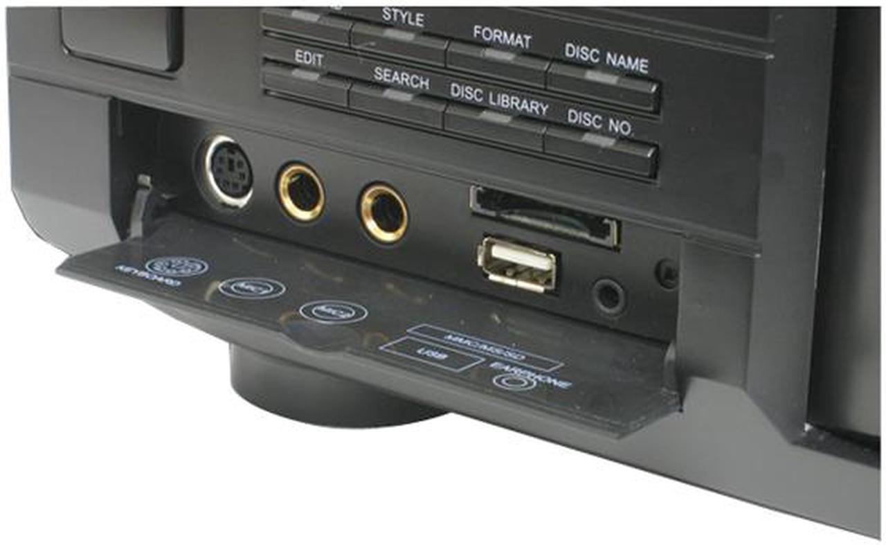 Alt view image 8 of 15 - Acesonic DGX-400 400-Disc DVD Karaoke Magic Changer