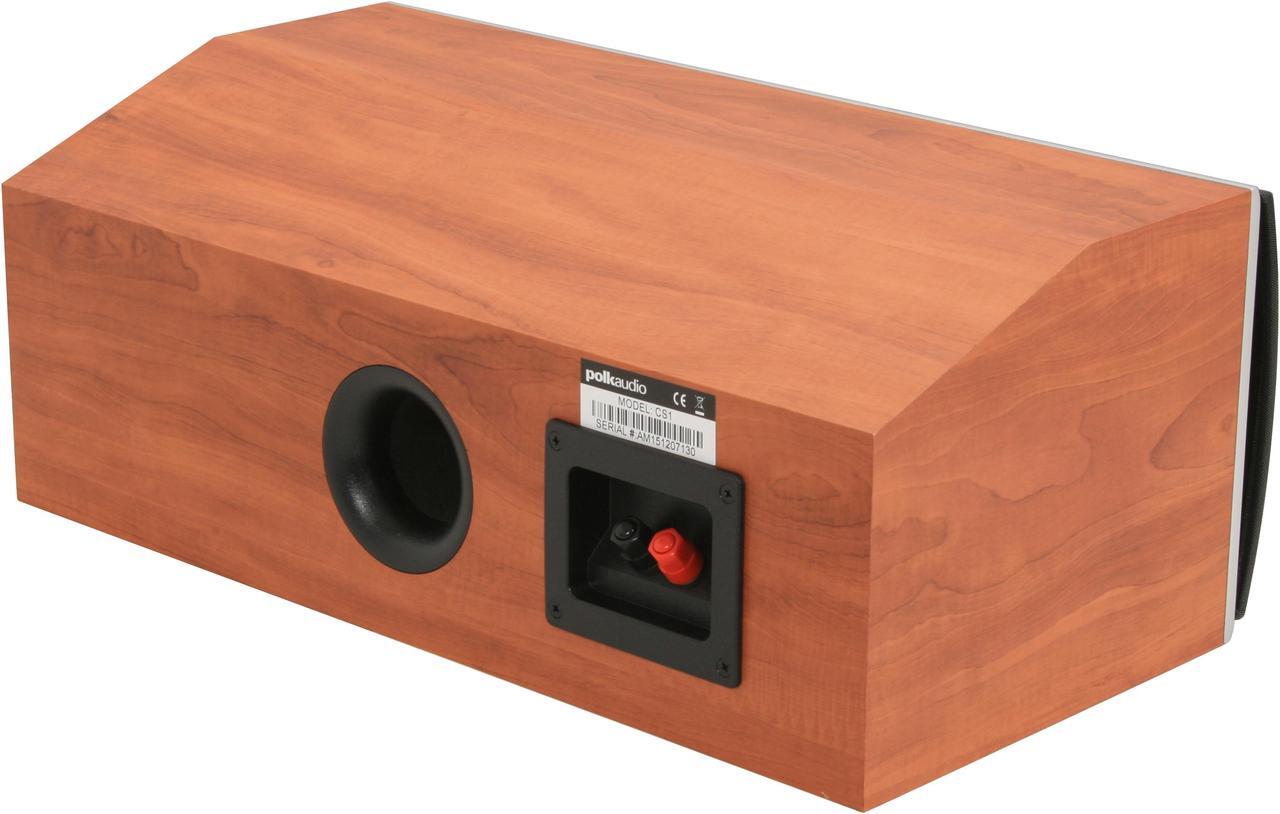 Alt view image 5 of 13 - Polk Audio CS1 Cherry Center Channel Loudspeaker Single