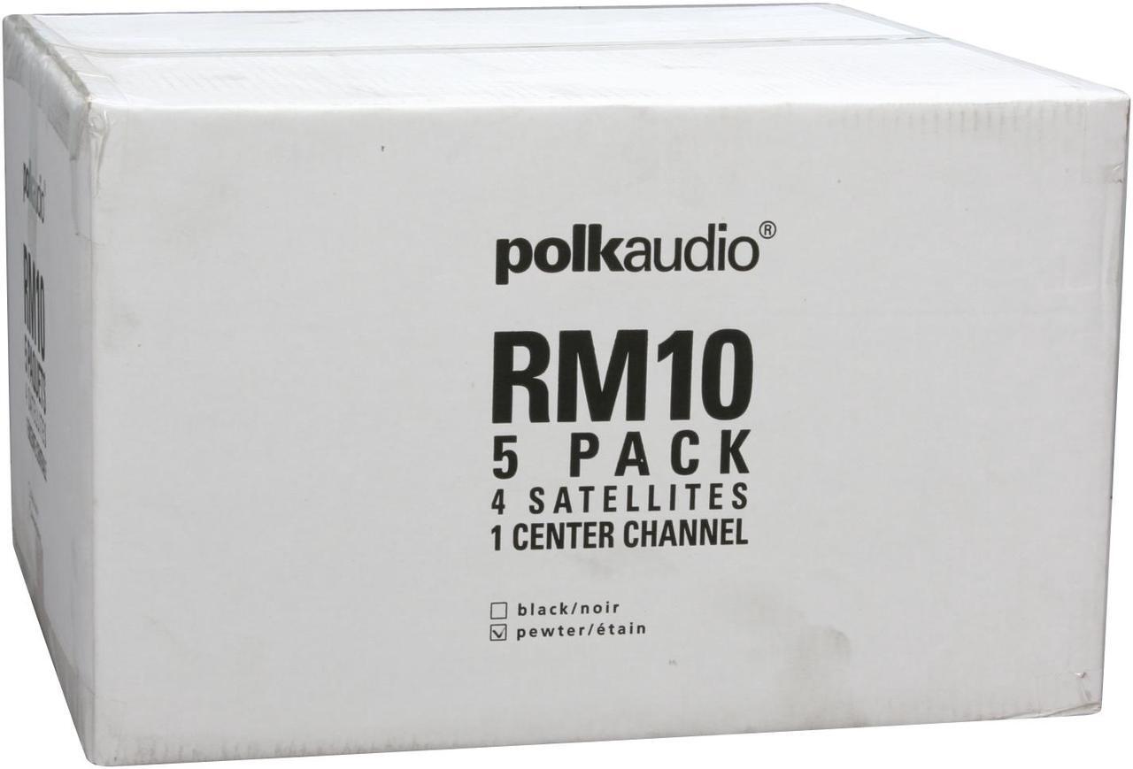 Alt view image 18 of 18 - Polk Audio RM10 5-Pack 5 CH Home Audio Speaker System