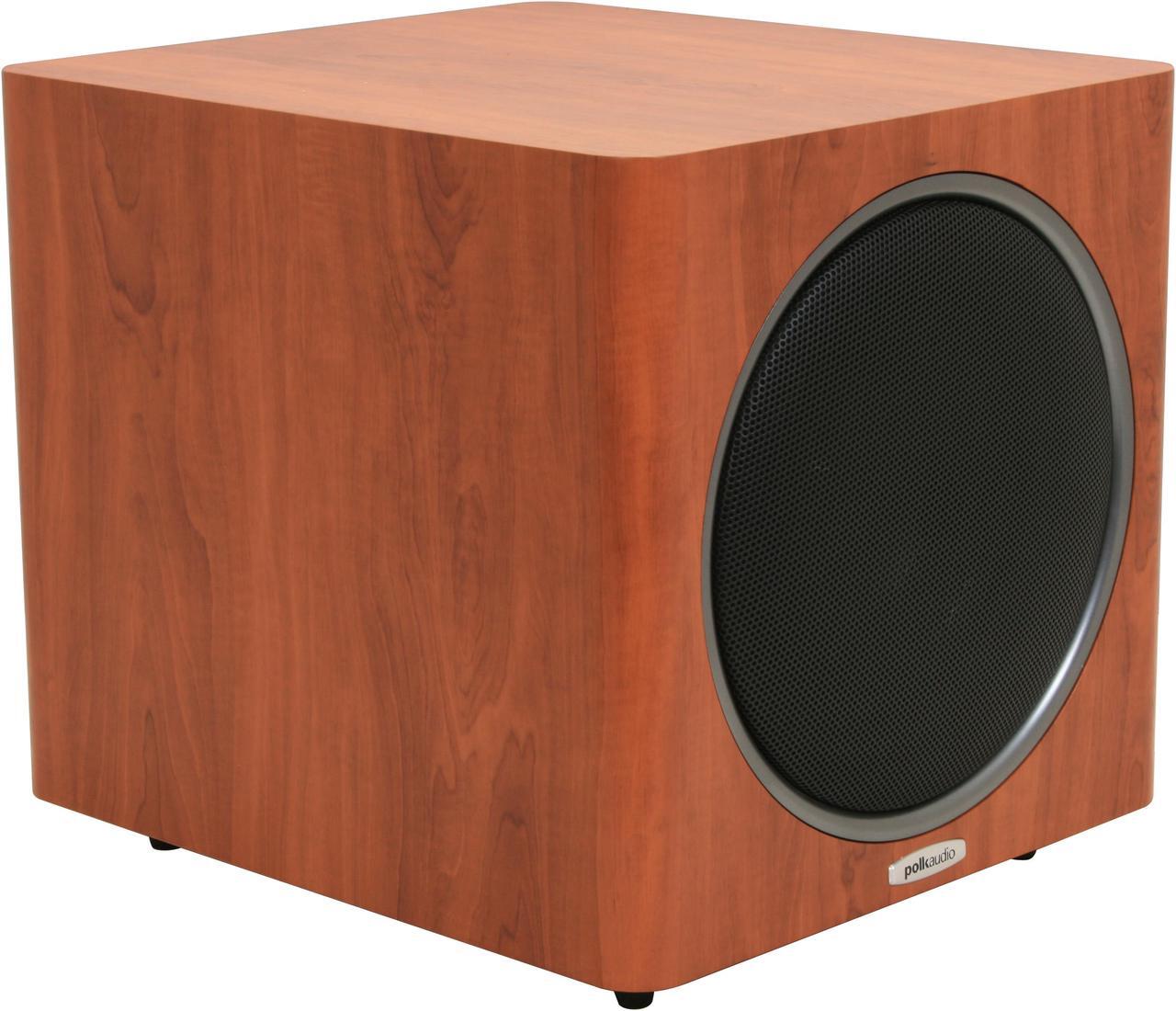 Alt view image 3 of 10 - Polk Audio PSW110 10-Inch Powered subwoofer, Single, Cherry