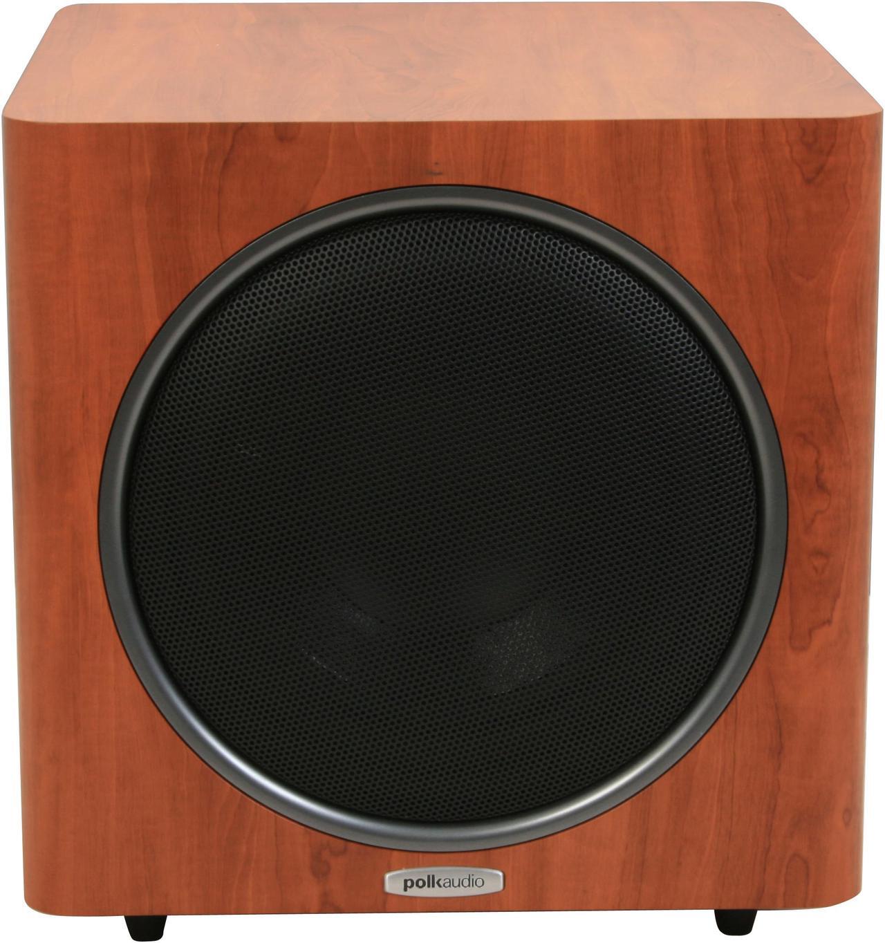 Alt view image 2 of 10 - Polk Audio PSW110 10-Inch Powered subwoofer, Single, Cherry