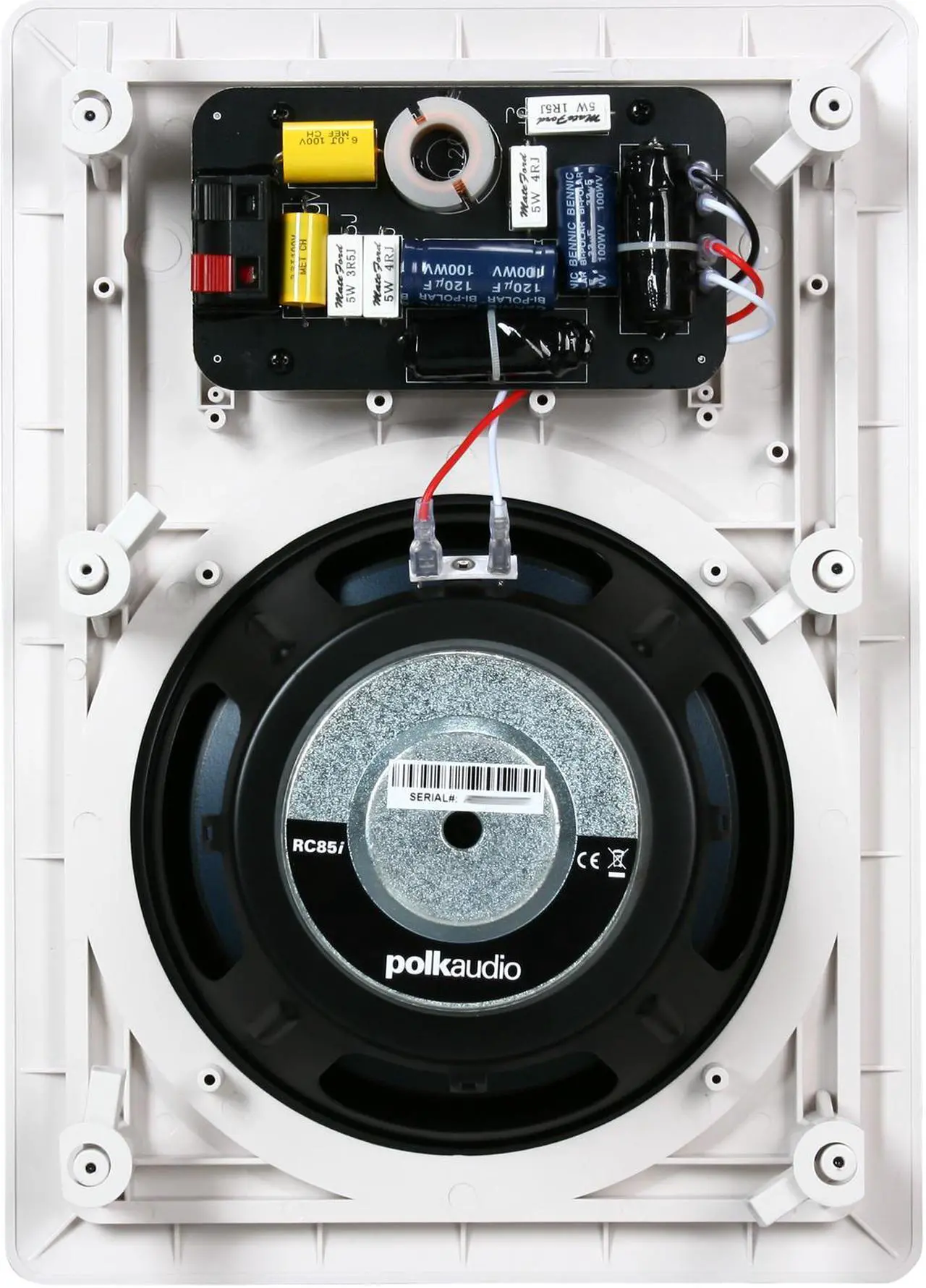 Alt view image 4 of 5 - Polk Audio RC85i High Performance In-Wall Speaker Pair