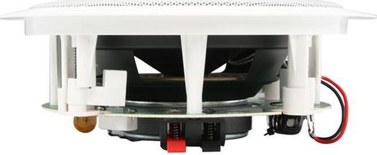 Alt view image 5 of 8 - Polk Audio RC60i White Round 6.5" Two-way In-Ceiling Loudspeaker Pair