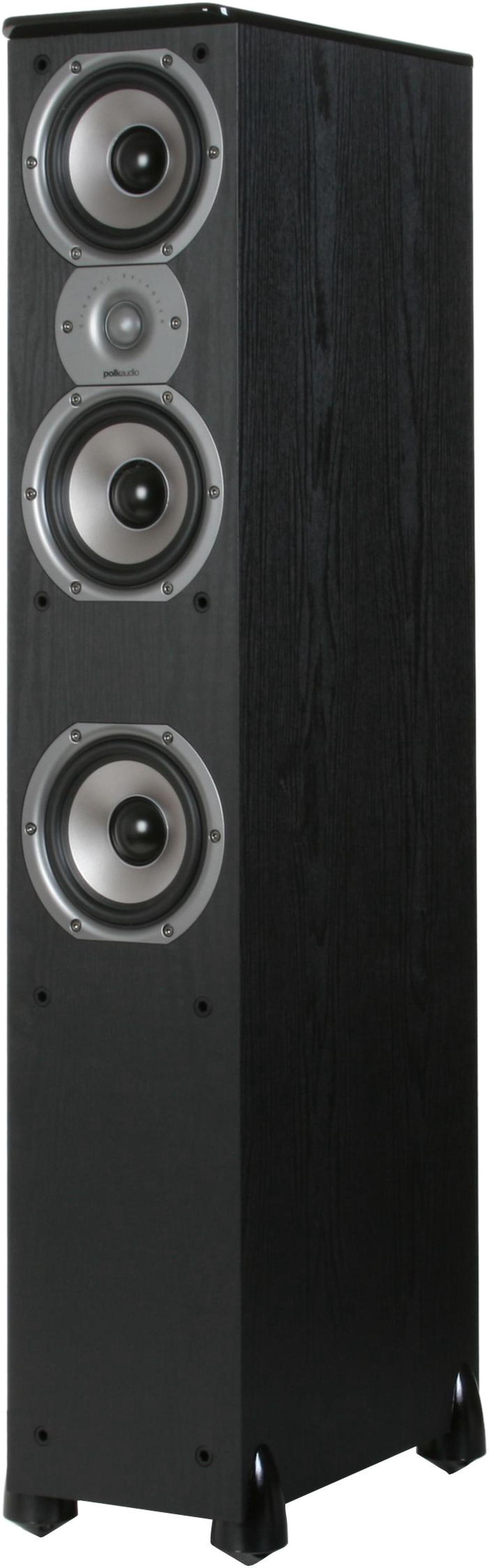 Main image of Polk Audio TSi400 Black Compact Tower Speaker Single