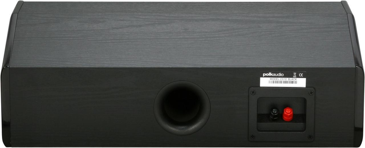 Alt view image 3 of 5 - Polk Audio CS10 Black Center Speaker Single