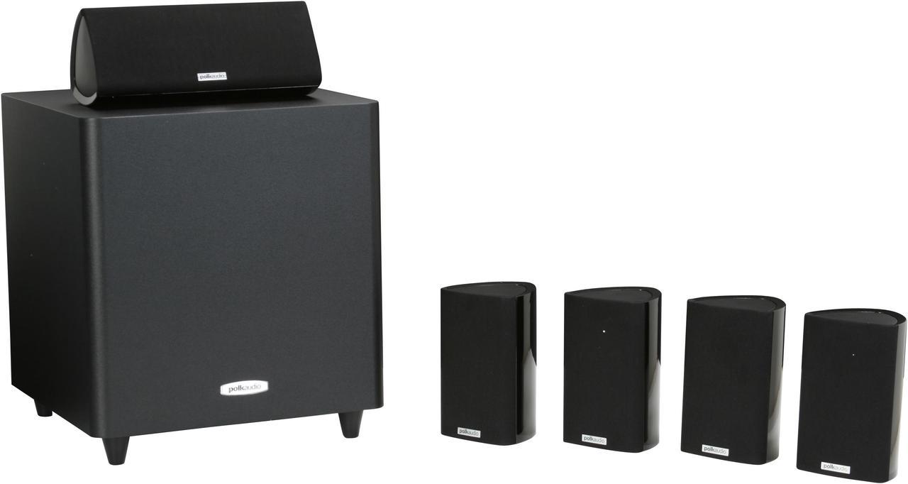 Polk Audio RM705 5.1 CH Home Theater System, Black