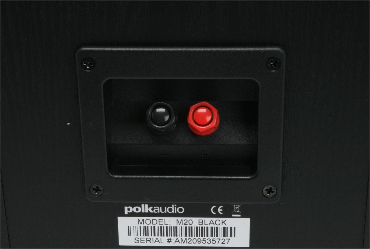Alt view image 4 of 6 - Polk Audio M20 Two-way floor-standing loudspeaker black Single