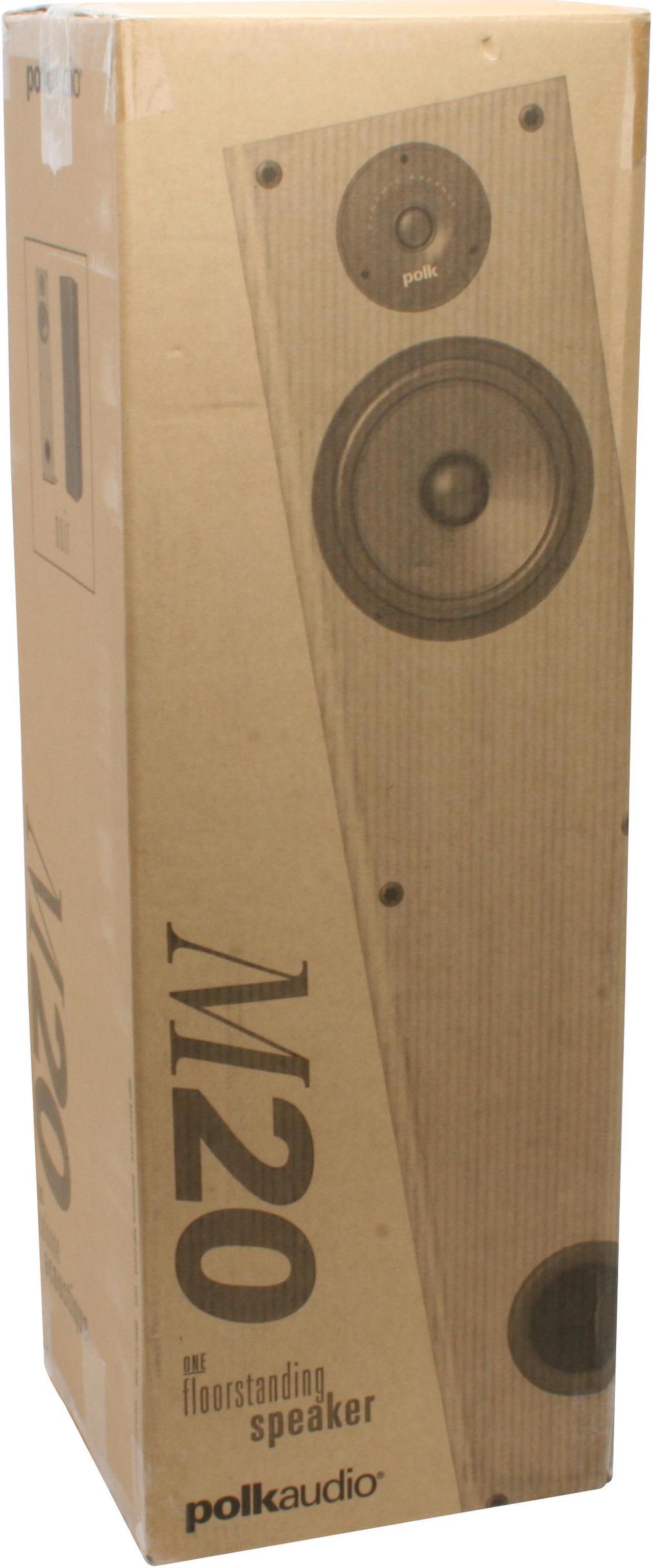 Alt view image 6 of 6 - Polk Audio M20 Two-way floor-standing loudspeaker black Single