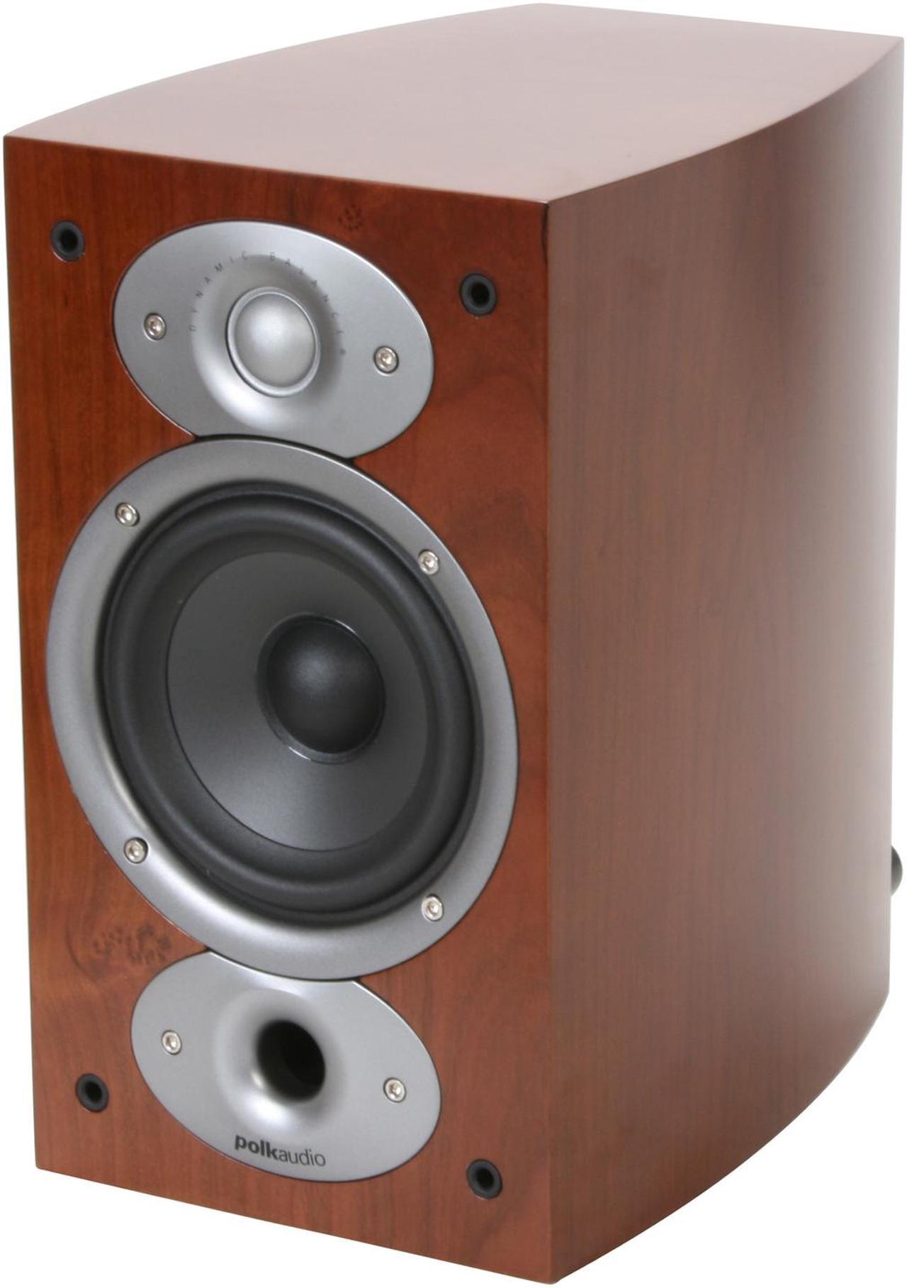 Alt view image 2 of 5 - Polk Audio RTi A1 Cherry High Performance Bookshelf Speaker Pair, 5.25 -inch driver and a 1-inch dome tweeter