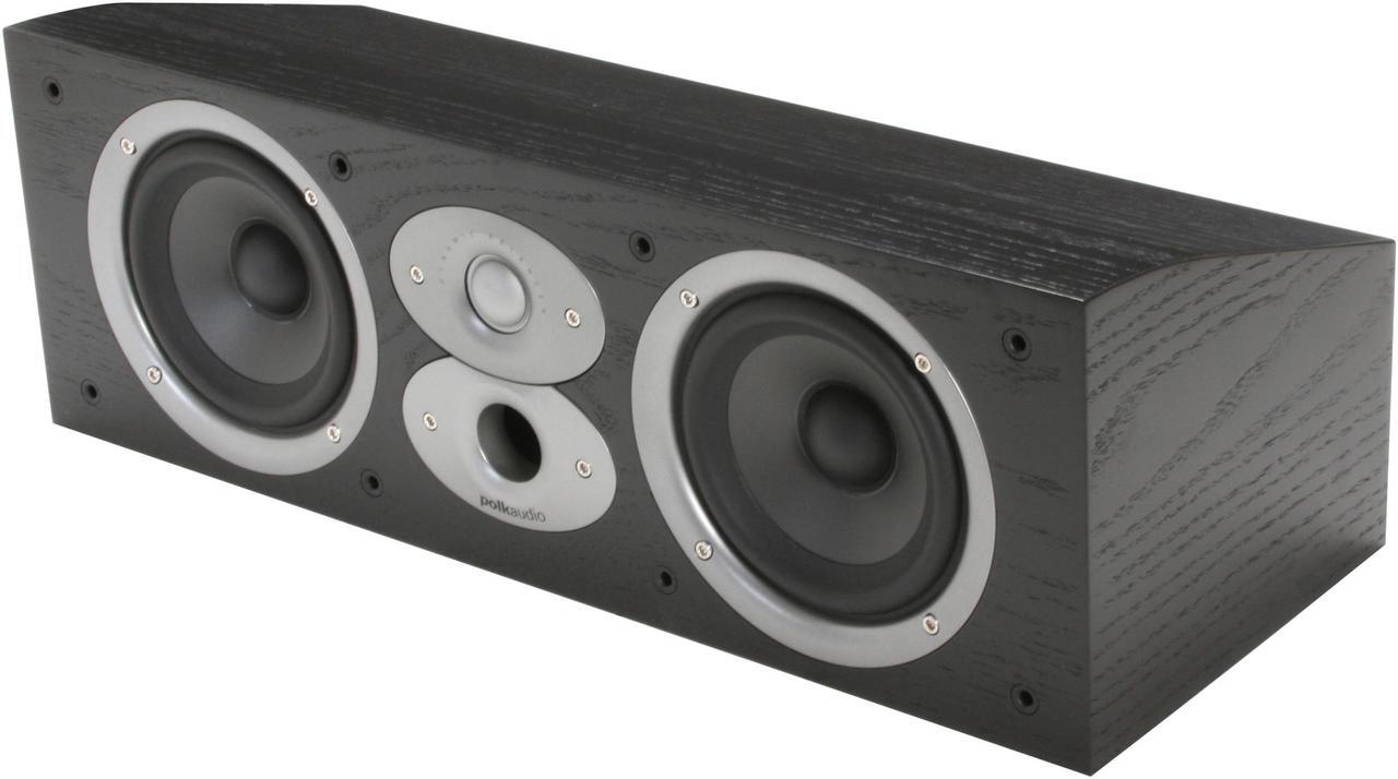 Alt view image 2 of 5 - Polk Audio CSI A4-Black High Performance Center Speaker Single