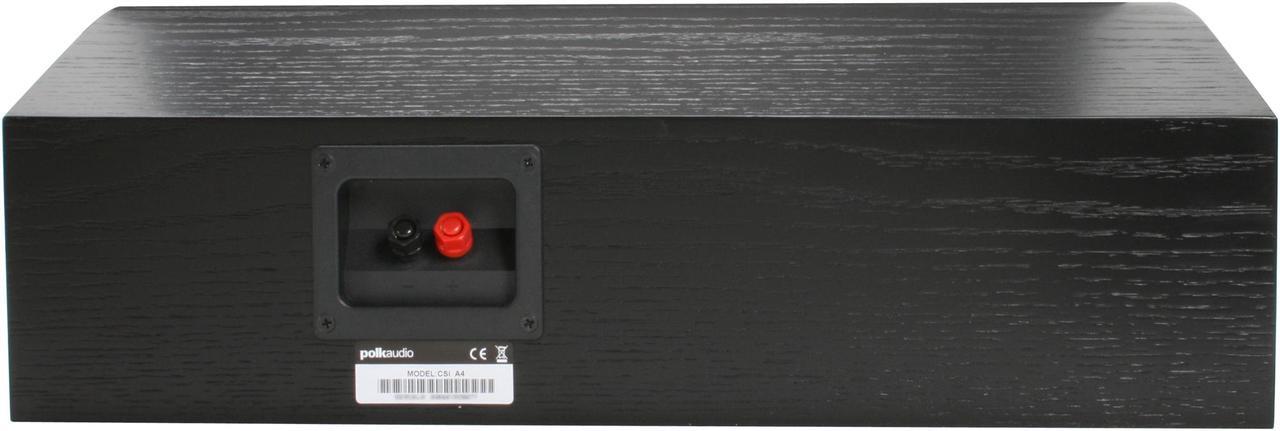 Alt view image 4 of 5 - Polk Audio CSI A4-Black High Performance Center Speaker Single