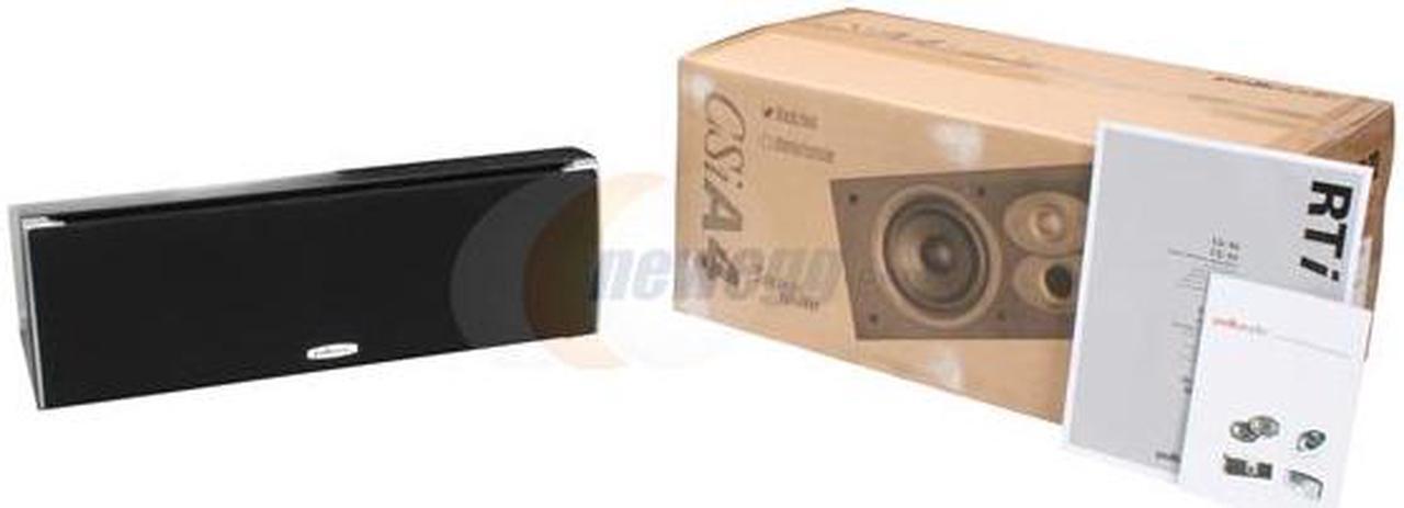 Alt view image 5 of 5 - Polk Audio CSI A4-Black High Performance Center Speaker Single