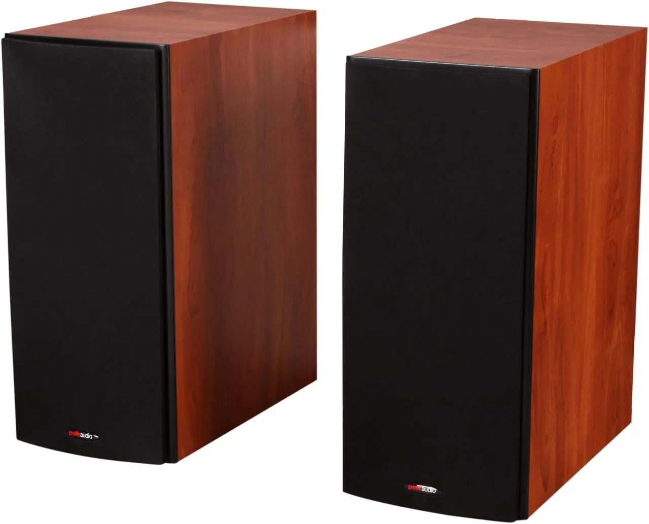 Alt view image 2 of 7 - Polk Audio Monitor40 Series II Two-Way Bookshelf Loudspeaker (Cherry) Pair