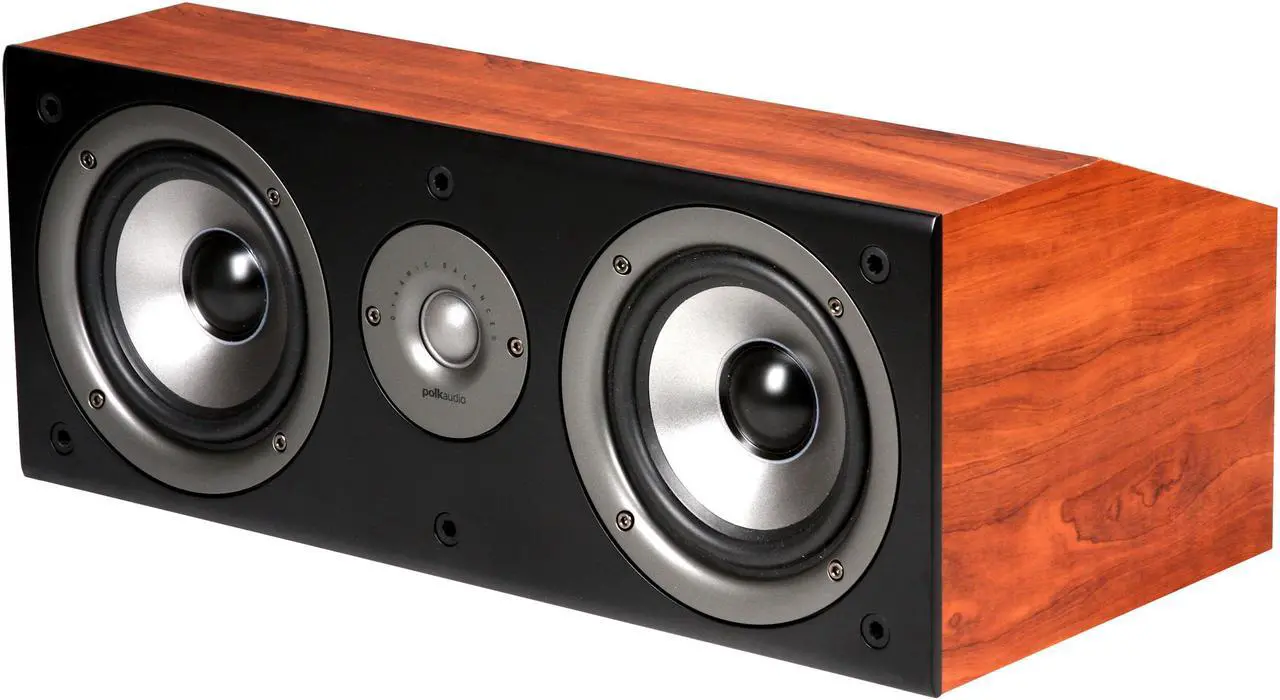 Polk Audio Cs1 Series Ii Center Channel Polk Audio CS1 Series II Center Channel Speaker (Cherry) Single