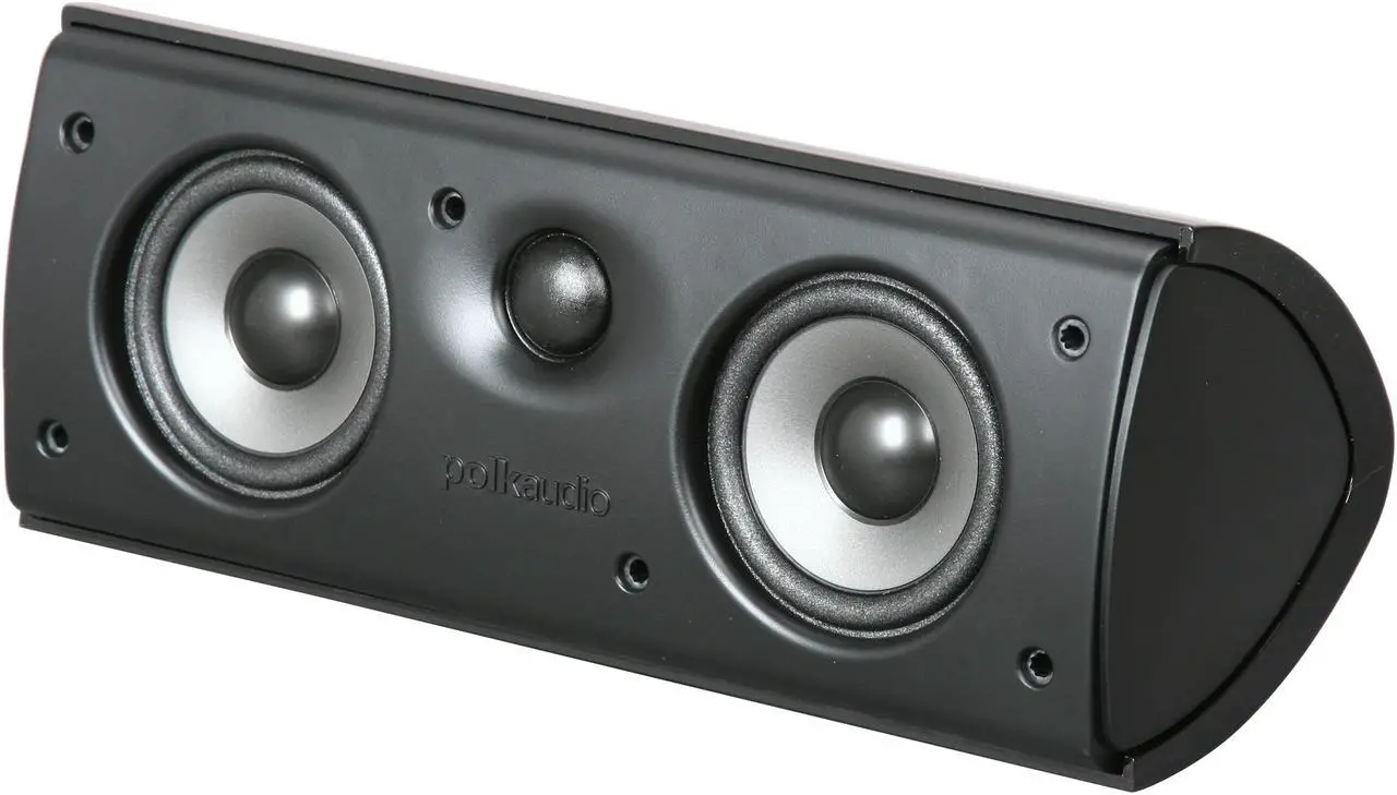Alt view image 2 of 6 - Polk Audio RM8 Center Channel Speaker Black