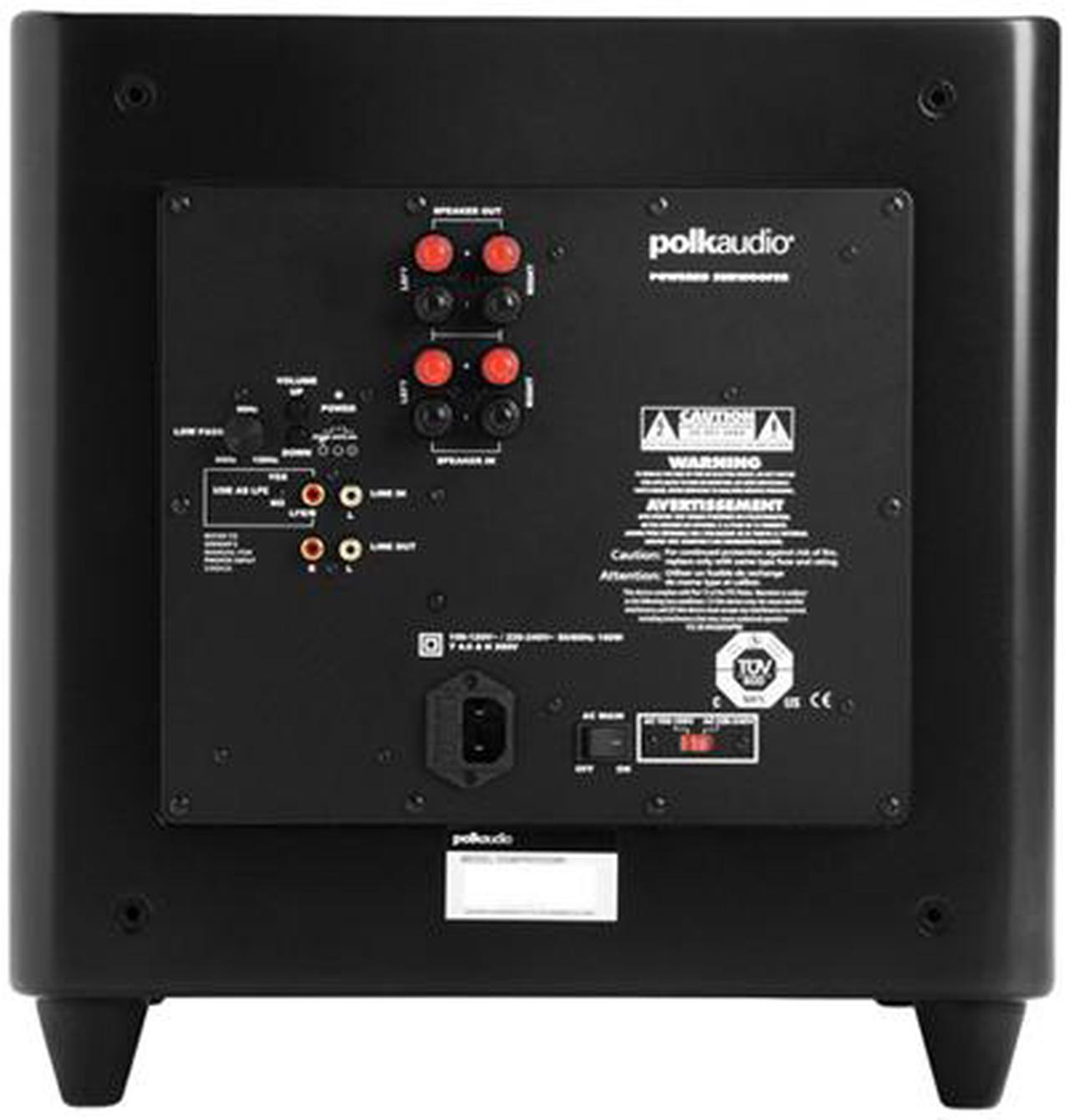 Alt view image 4 of 7 - Polk Audio DSW PRO 440 8" High Performance Subwoofer