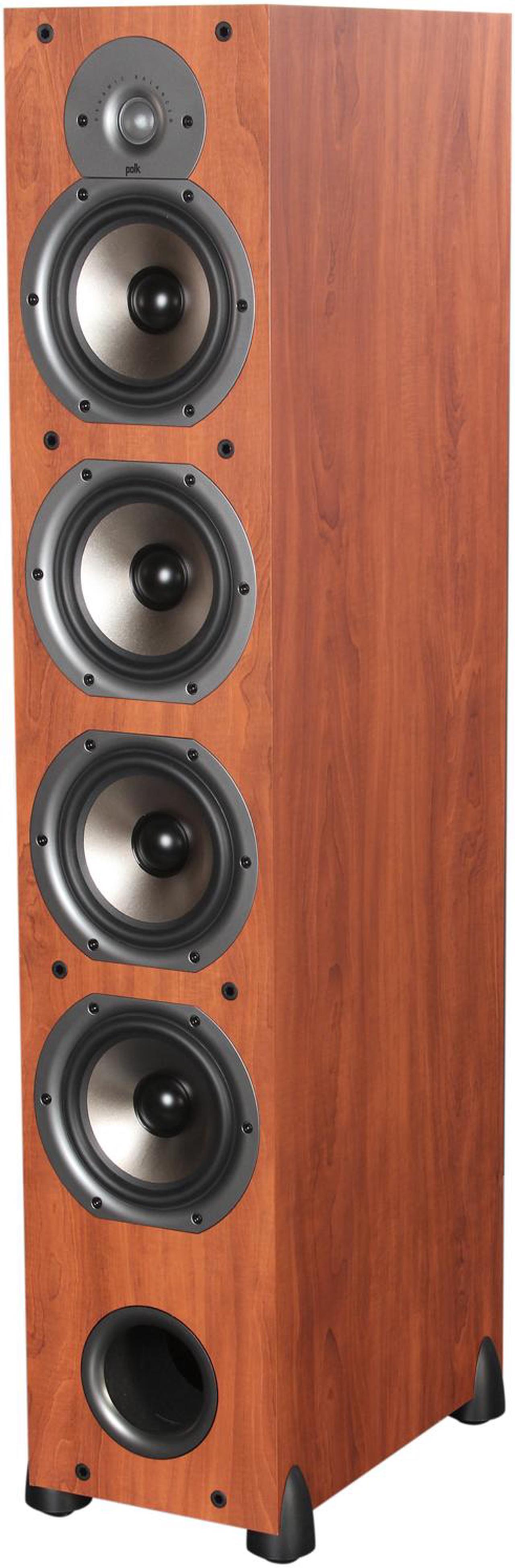 Main image of Polk Audio New Monitor 75T Four-Way Ported Floorstanding Loudspeaker (Cherry) Single
