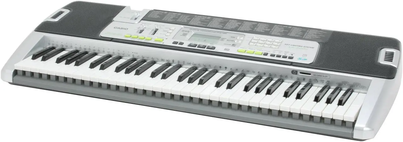 Alt view image 2 of 12 - CASIO LK-200 Key Lighting Keyboard