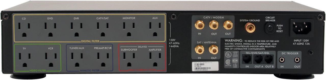 Alt view image 6 of 11 - APC - AV Black 1.5kVA H Type Power Conditioner (H15BLK)