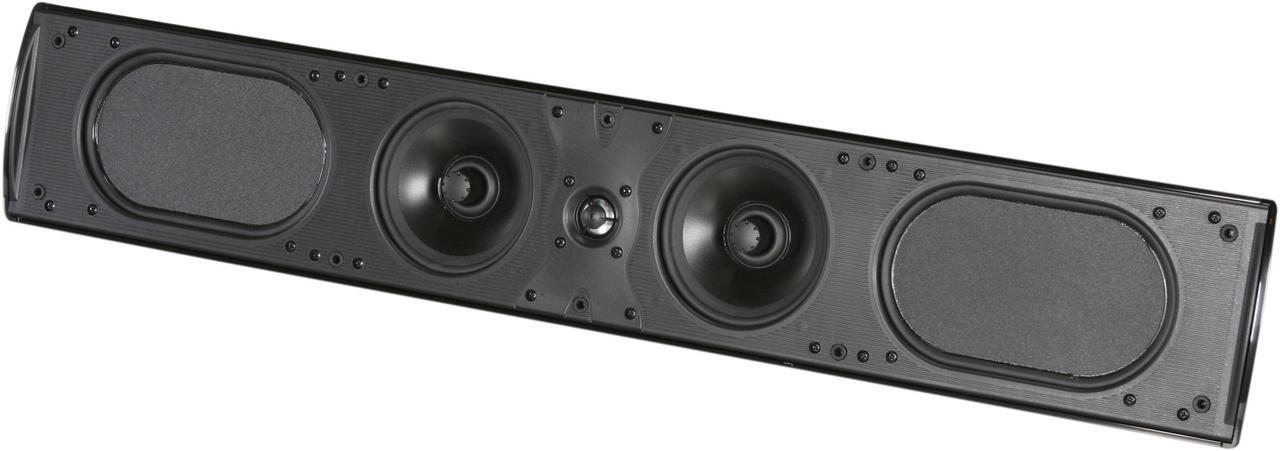 Main image of Definitive Technology Mythos Ten Horizontal/Vertical Wall-Mounted L/C/R Speaker (Black) Single