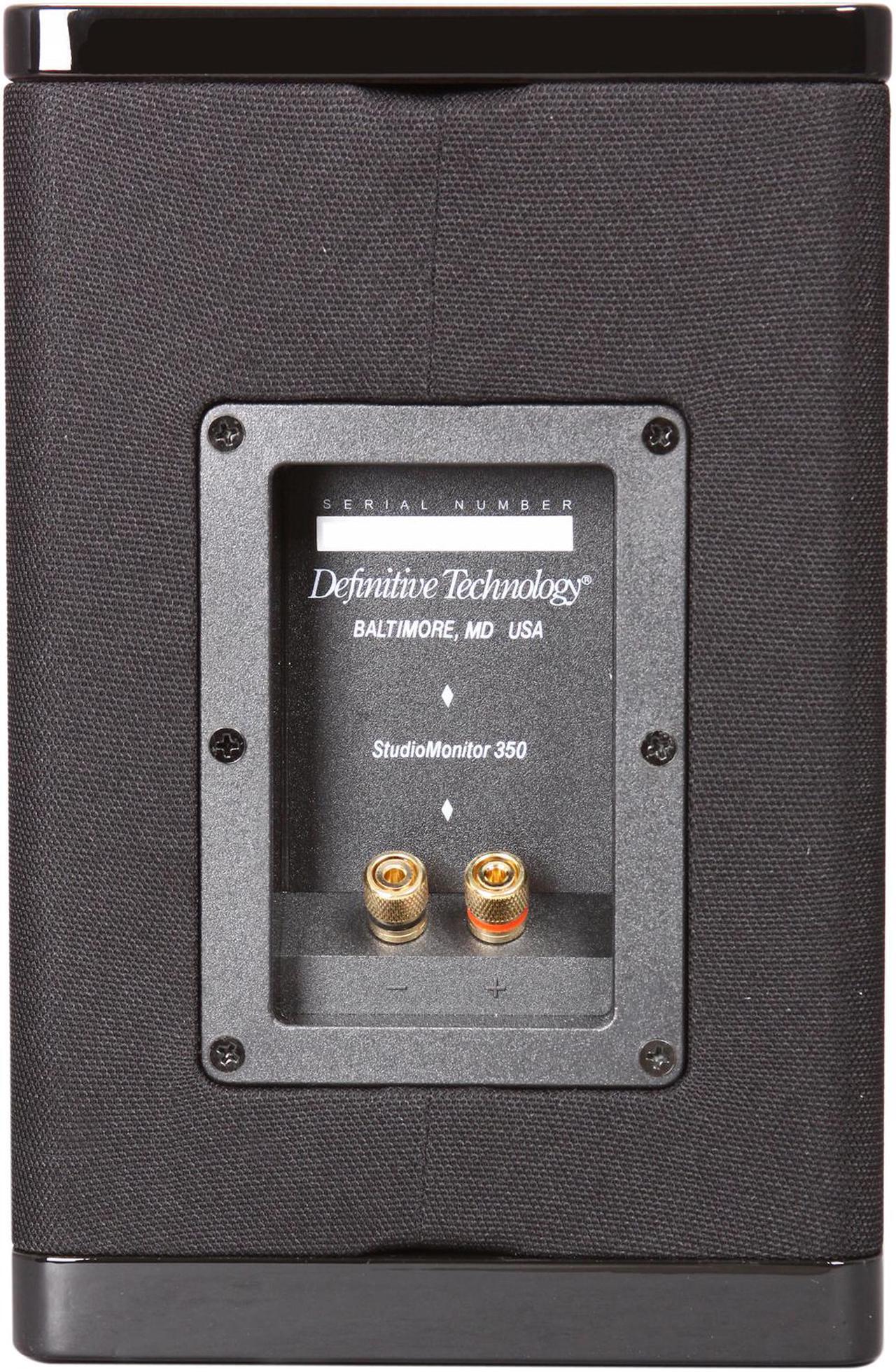 Alt view image 5 of 6 - Definitive Technology StudioMonitor 350 Bookshelf/Stand Mount Speaker (Black) Pair