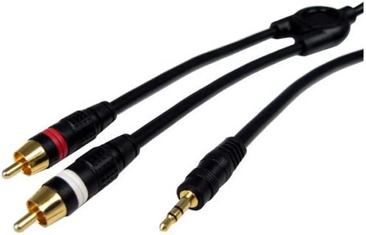 Main image of CABLES UNLIMITED AUD-1205-06 6 feet 3.5mm to RCA Stereo Audio Cable Male to Male