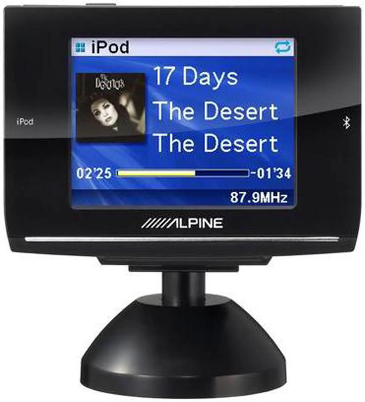 Alt view image 2 of 9 - Alpine Universal Handsfree Bluetooth Speaker / Car Kit w/ FM Transmitter Black (EX-10)